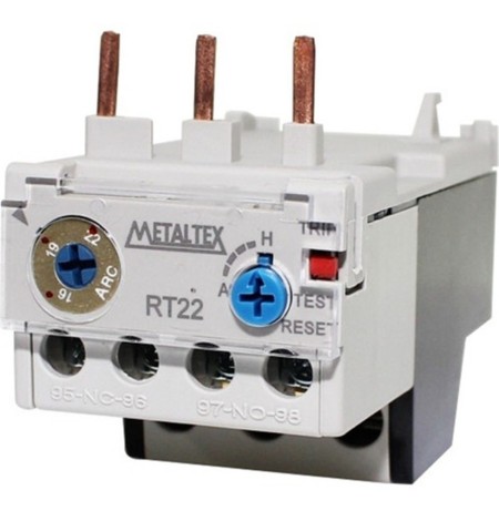 Rele Termico 16-22a (rt22-22a) Metaltex